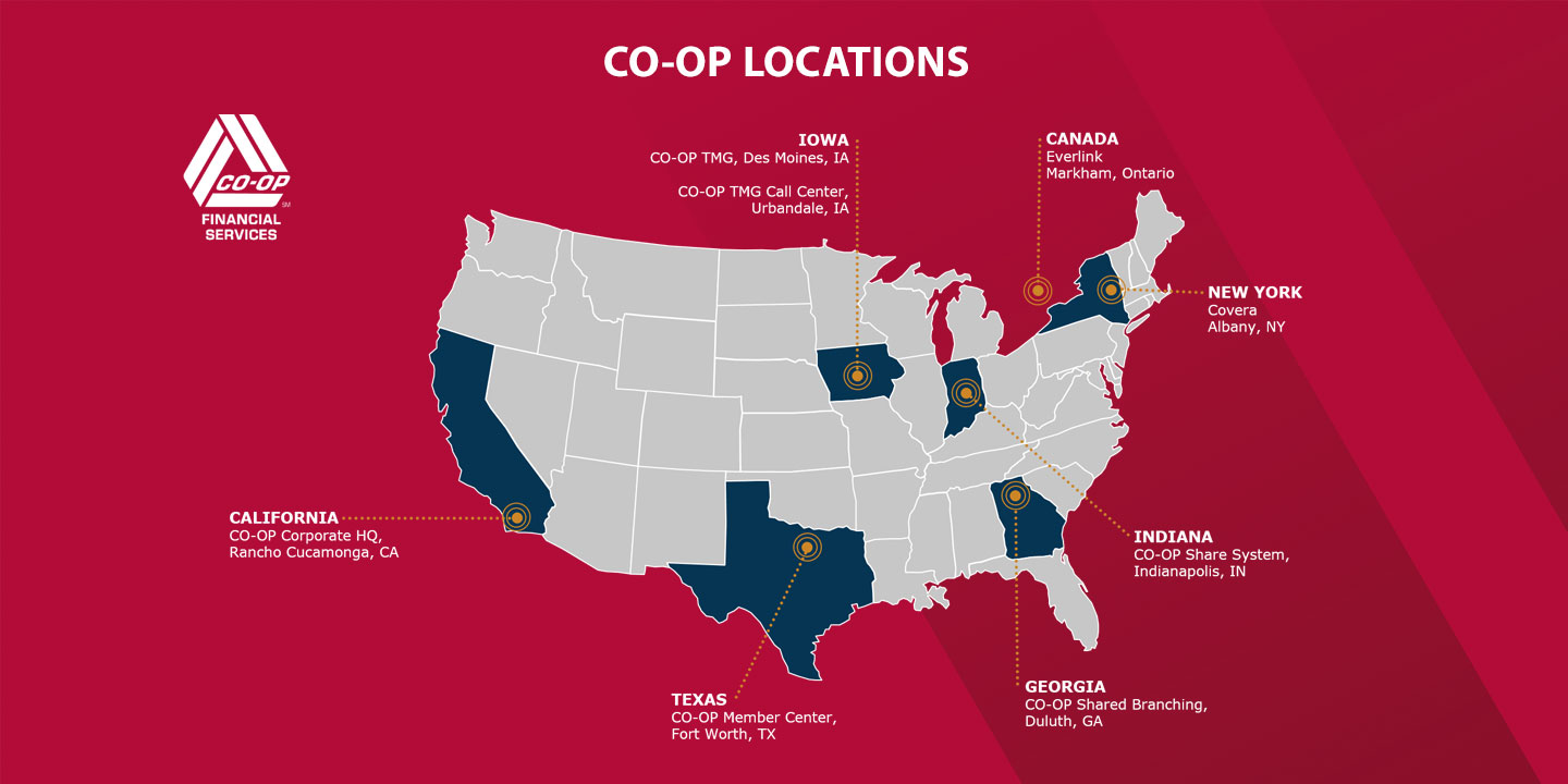 CO-OP Locations 